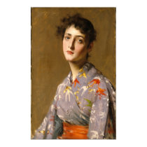 Girl in a Japanese Costume posters