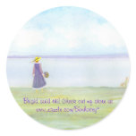 girl in a yellow hat, Brigid said Hi! Check out... stickers