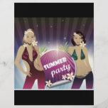 Girl in bikini vector (5) SUMMER PARTY BIKINI FUN Flyers