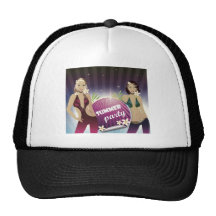 Girl in bikini vector (5) SUMMER PARTY BIKINI FUN Mesh Hats