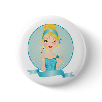 Girl in blue pins