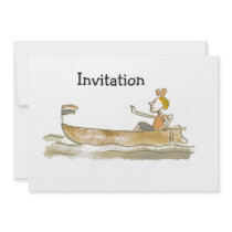 Girl in boat announcements