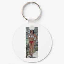 Girl in Boracay keychains
