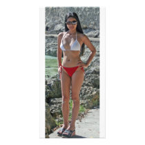 Girl in Boracay photo cards