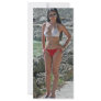 Girl in Boracay Rack Card Template