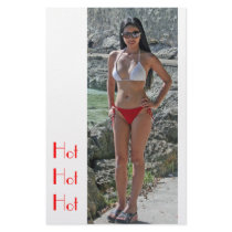 Girl in Boracay stationery