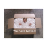 Girl in Box- Postcard