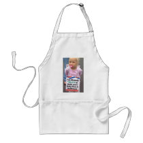 Girl In Debt Owns Only Doll House aprons