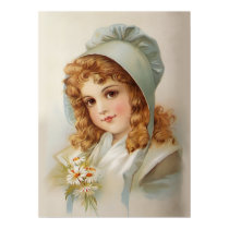 Girl in Green Bonnet posters