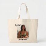 Girl in Manila Canvas Bags