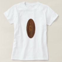 Girl in Mirror: Brown t-shirts by emilyhunter Girl in Mirror: Brown t-shirts