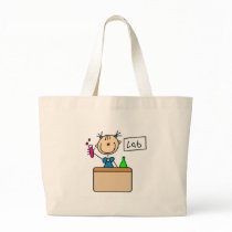 Girl In Science Lab Bag