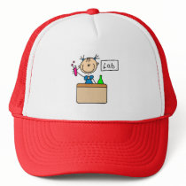 Girl In Science Lab Hat