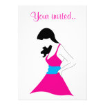 Girl In Sundress Custom Invite