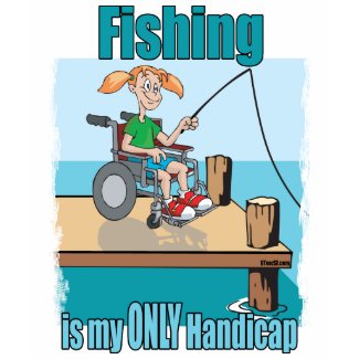 Fishing Handicap-Wheelchair Fishing Shirt for Girls