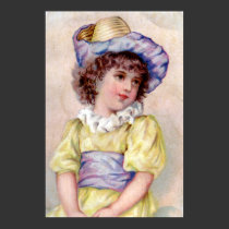 GIRL IN YELLOW DRESS posters