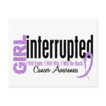 Girl Interrupted 1 Cancer postcards