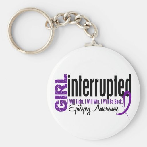Girl Interrupted 1 Epilepsy Key Chain