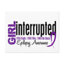 Girl Interrupted 1 Epilepsy Postcards