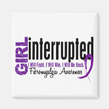 Girl Interrupted 1 Fibromyalgia Magnet