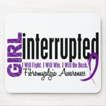 Girl Interrupted 1 Fibromyalgia Mousepad