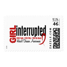 Girl Interrupted 1 Heart Disease Stamp