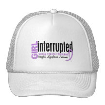 Girl Interrupted 1 Hodgkin's Lymphoma Trucker Hats
