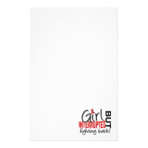 Girl Interrupted 2 AIDS Stationery