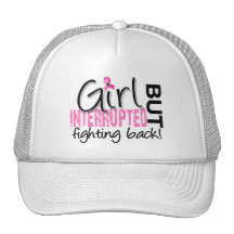 Girl Interrupted 2 Breast Cancer Mesh Hat