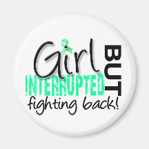 Girl Interrupted 2 Celiac Disease Refrigerator Magnets