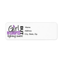 Girl Interrupted 2 Epilepsy Return Address Labels