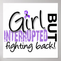 Girl Interrupted 2 Hodgkin's Lymphoma Poster