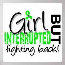 Girl Interrupted 2 Non-Hodgkin's Lymphoma Poster