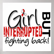 Girl Interrupted 2 Oral Cancer Print