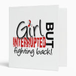 Girl Interrupted 2 Oral Cancer Vinyl Binder