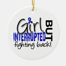 Girl Interrupted 2 Rheumatoid Arthritis Christmas Ornament