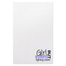 Girl Interrupted 2 Stomach Cancer Custom Stationery