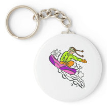 Girl Jumper Keychain
