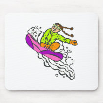 Girl Jumper Mousepad