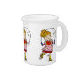 Girl Jumping Rope Pitcher