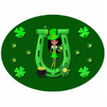 Girl Leprechaun 3 Photo Sculpture