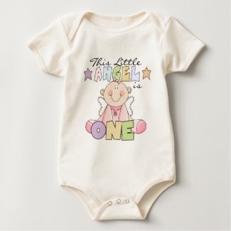 Girl Little Angel 1st Birthday Tshirts and Gifts shirt