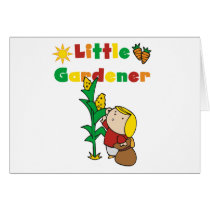 Girl Little Gardener cards