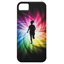 Girl Marathon Runner iPhone 5 Case