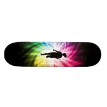 Girl Marathon Runner Skateboard Deck