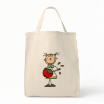 Girl Mixing Batter T-shirts and Gifts Bag