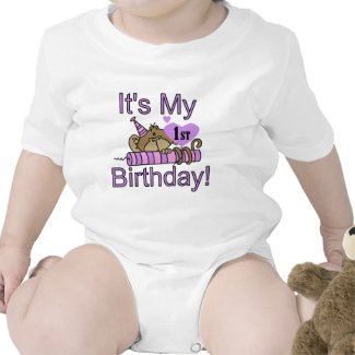 Girl Monkey 1st Birthday Tshirts and Gifts shirt