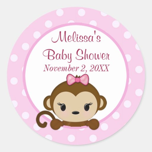 Monkey Stickers Baby Shower monkey sweet safari baby shower sticker sst 1 zazzle Monkey Stickers Baby Shower monkey sweet safari baby shower sticker sst 1 zazzle