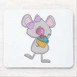 girl mouse with cupcake mouse pads