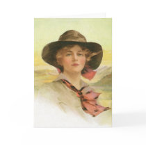 Girl Of The Golden West cards by CowgirlCafeOnline Girl Of The Golden West cards
